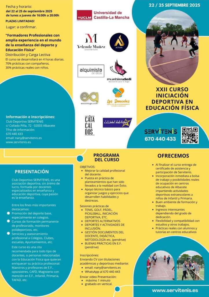 Actividades en Septiembre