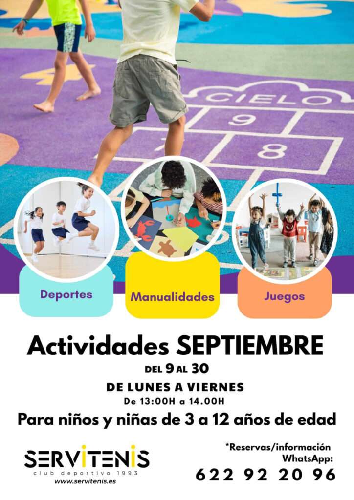 Actividades en Septiembre